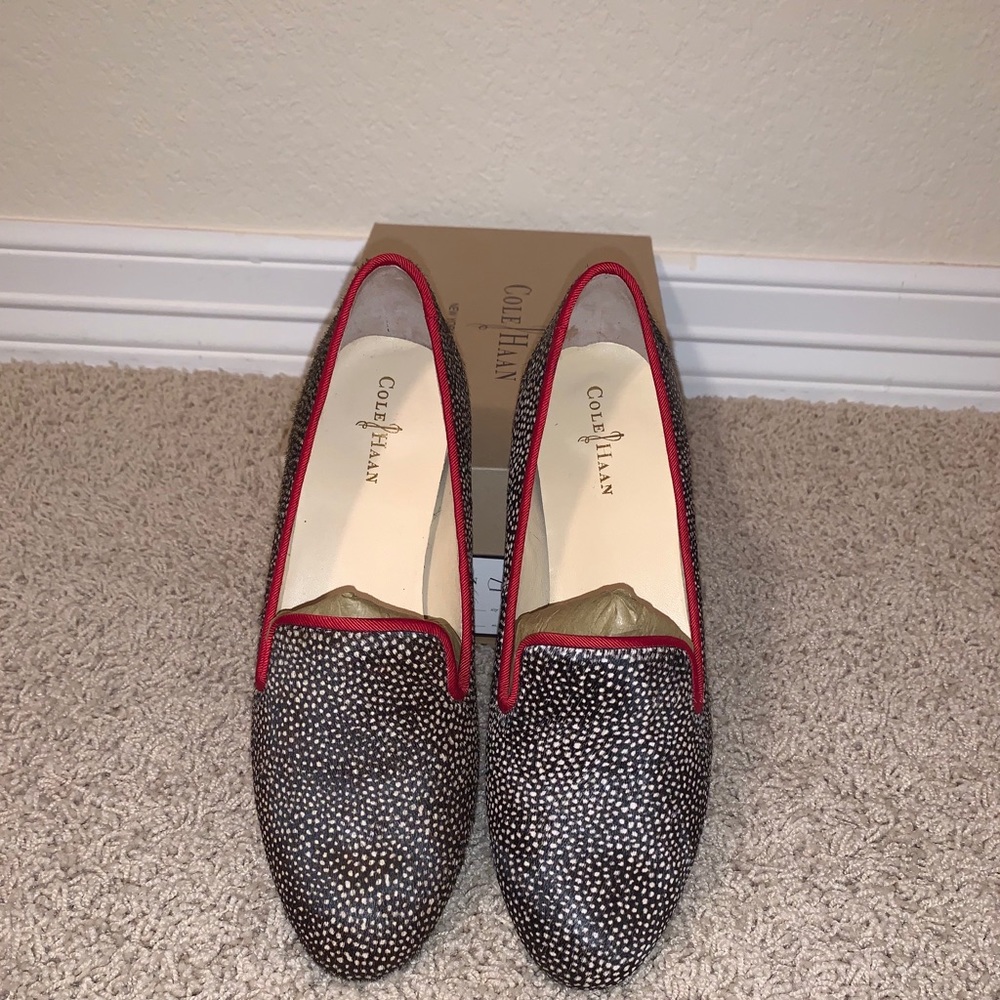 Cole Haan Sabrina Loafer in hair-on cow hide